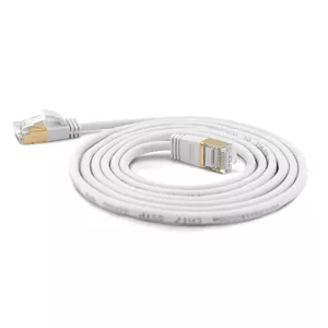 Networking cable Wantec 7118 RJ-45 Cat7 1.5 m White