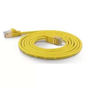 Networking cable Wantec 7173 RJ-45 Cat7 1 m Yellow