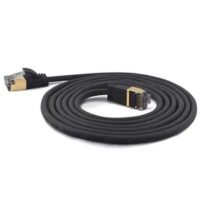 Networking cable Wantec 7199 RJ-45 Cat7 0.25 m Black
