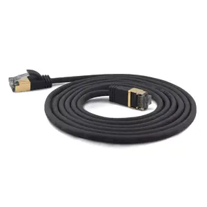 Tīkla kabelis Wantec 7204 RJ-45 Cat7 3 m Melns