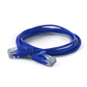 Networking Cable Wantec 7240 RJ-45 Cat6a 0.2m Blue