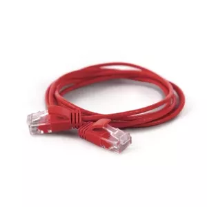 Networking Cable Wantec 7268 RJ-45 Cat6a 0.2m Red