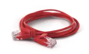 Сетевой кабель Wantec 7274 Красный 3 м Cat6a U/UTP RJ-45 штекер на RJ-45 штекер