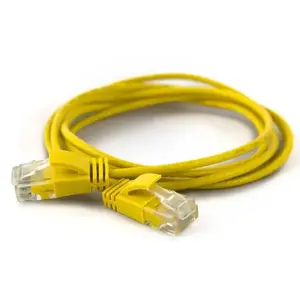 Networking cable Wantec 7286 RJ-45 Cat6a 1.5 m Yellow