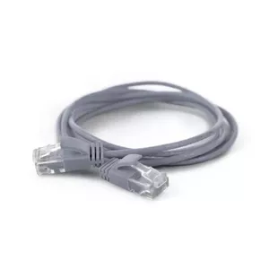 Networking cable Wantec 7298 RJ-45 Cat6a 0.5 m Grey