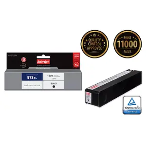 Activejet AH-973BRX Compatible Ink Cartridge for HP 973XL Black High Yield