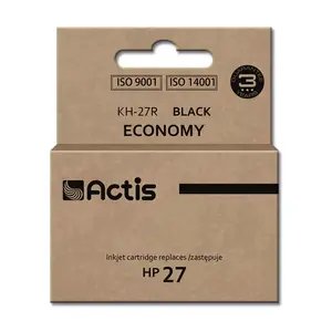 Compatible ACTIS KH-27R black ink cartridge for HP 27 C8727A, pigment 20 ml, standard yield, 280 pages