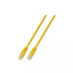 EFB Elektronik RJ45 U/UTP Cat.5e сетевой кабель Желтый 1 m Cat5e U/UTP (UTP)