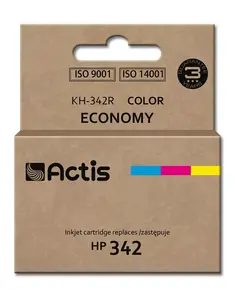 Совместимый цветной картридж с чернилами ACTIS KH-342R (замена HP 342 C9361EE), стандартный ресурс, 12 мл, CMY
