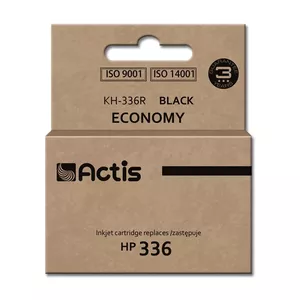 Tintes kasetne ACTIS KH-336R saderīga ar HP, melnas pigmenta tintes, 9 ml, standarta ietilpība, 1 gab.
