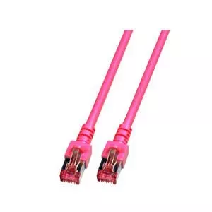 Networking cable EFB Elektronik RJ45 S/FTP Cat.6 RJ-45 Cat6 3 m Magenta