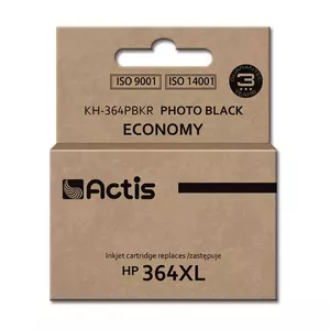 Ink cartridge ACTIS KH-364PBKR compatible for HP, photo black pigment ink 12 ml, standard yield, single pack