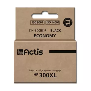 Совместимый картридж ACTIS KH-300BKR черный для HP 300XL CC641EE, пигмент 15 мл, стандартная емкость, восстановленный