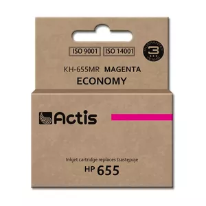 Compatible ink cartridge ACTIS KH-655MR for HP 655, magenta, 12 ml, standard yield, single pack
