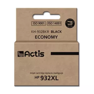 Совместимый картридж ACTIS KH-932BKR — черные чернила, замена HP 932XL CN053AE, стандартная ёмкость 30 мл