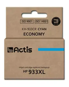 Saderīgs ACTIS KH-933CR ciano tintes kasetne (nomaiņa HP 933XL CN054AE, 13 ml, standarta ietilpība)