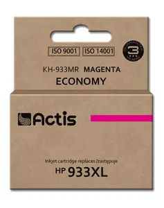 Tintes kasetne ACTIS KH-933MR saderīga ar HP 933XL CN055AE, krāsviela magenta, 13 ml, standarta ietilpība