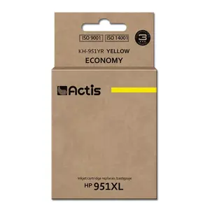 Картридж с чернилами ACTIS KH-951YR для HP 951XL CN048AE, красящие (dye), жёлтый, 25 мл, стандартная ёмкость
