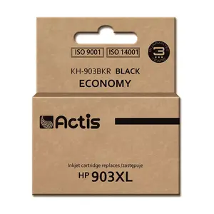 Compatible ACTIS KH-903BKR replacement ink for HP 903XL (30 ml, pigment black, new chip)