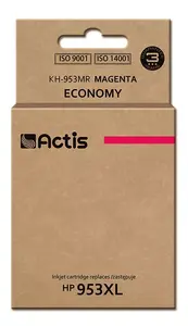 Compatible ACTIS KH-953MR ink cartridge for HP 953XL F6U17AE, High (XL) 25 ml, magenta, new chip