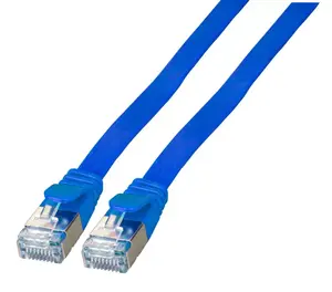 Сетевой кабель EFB Elektronik K5545BL.0,25 Cat6a U/FTP (STP) 0,25 м RJ-45 с золотым покрытием контактов синий