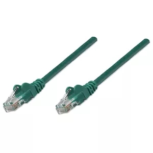 Сетевой кабель Intellinet Cat5e RJ45 2м Зеленый