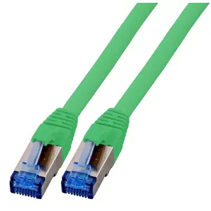 Сетевой кабель EFB Elektronik K5525FGN.1 RJ-45 Cat6a 1 м Зеленый