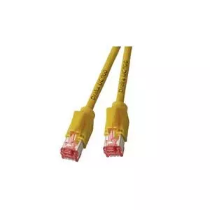 Networking cable EFB Elektronik RJ45 S/FTP Cat6a RJ-45 5 m Yellow
