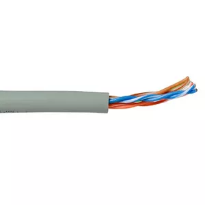 Патч-кабель ACT CAT5E U/UTP многожильный серый 305м
