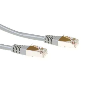 ACT IB7120 F/UTP CAT5E 20 metru tīkla plākstera kabelis ar RJ45 savienotājiem, pelēks