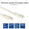 Pārejas kabelis ACT Ivory 1 metrs U/UTP CAT6 Photo 2