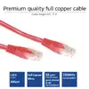 Pārejas kabelis ACT Red 2 metri U/UTP CAT6 Photo 2