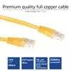 Pārejas kabelis ACT Yellow 7 metri U/UTP CAT6 Photo 2