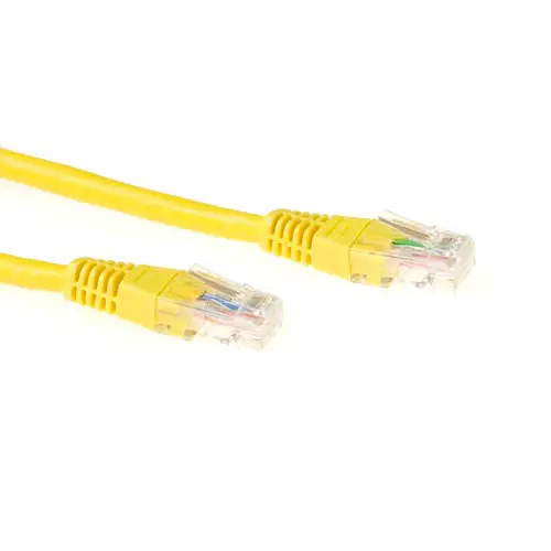 ACT dzeltens 5 metru CAT6 U/UTP