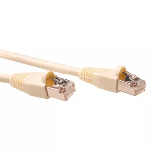 Patch Cable ACT Ivory 10 meter SF/UTP CAT5E with RJ45 Connectors