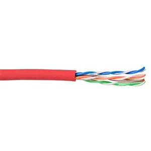 Патч-кабель ACT CAT5E U/UTP многожильный красный 100 м