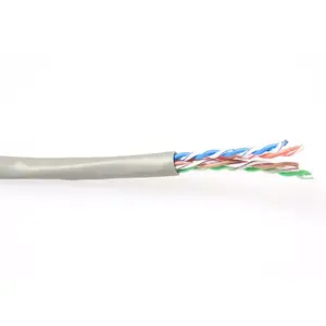 Патч-кабель ACT CAT6 U/UTP многожильный 100м бежевый