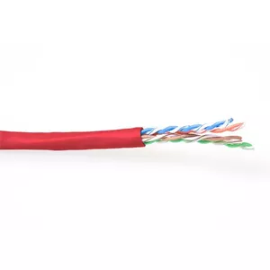 Патч-кабель ACT CAT6 U/UTP многожильный красный 100 м