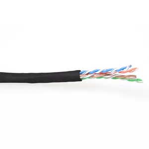 Патч-кабель ACT CAT6 U/UTP многожильный черный 100 м