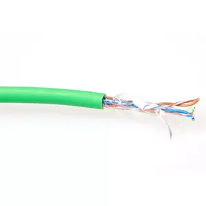 Патч-кабель CAT5E F/UTP LSZH витая пара ACT FP770H зеленый 100м