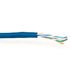 Кабель ACT CAT5E U/UTP PVC solid blue 305 m