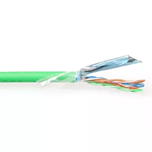 ACT CAT5E F/UTP LSZH экранированный патч зеленый 500 м
