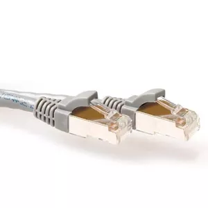 SFTP CAT6A Patch Cable ACT Grey 1.5m