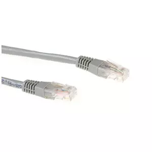 Networking cable Ewent 1.0m Cat6 RJ-45 U/UTP 1m Grey