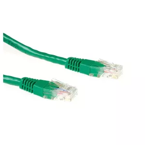 Ewent 1.5m Cat6 UTP networking cable Green U/UTP (UTP)