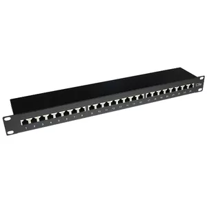 Patchpanel CAT5E shielded 24 ports ACT PP1002