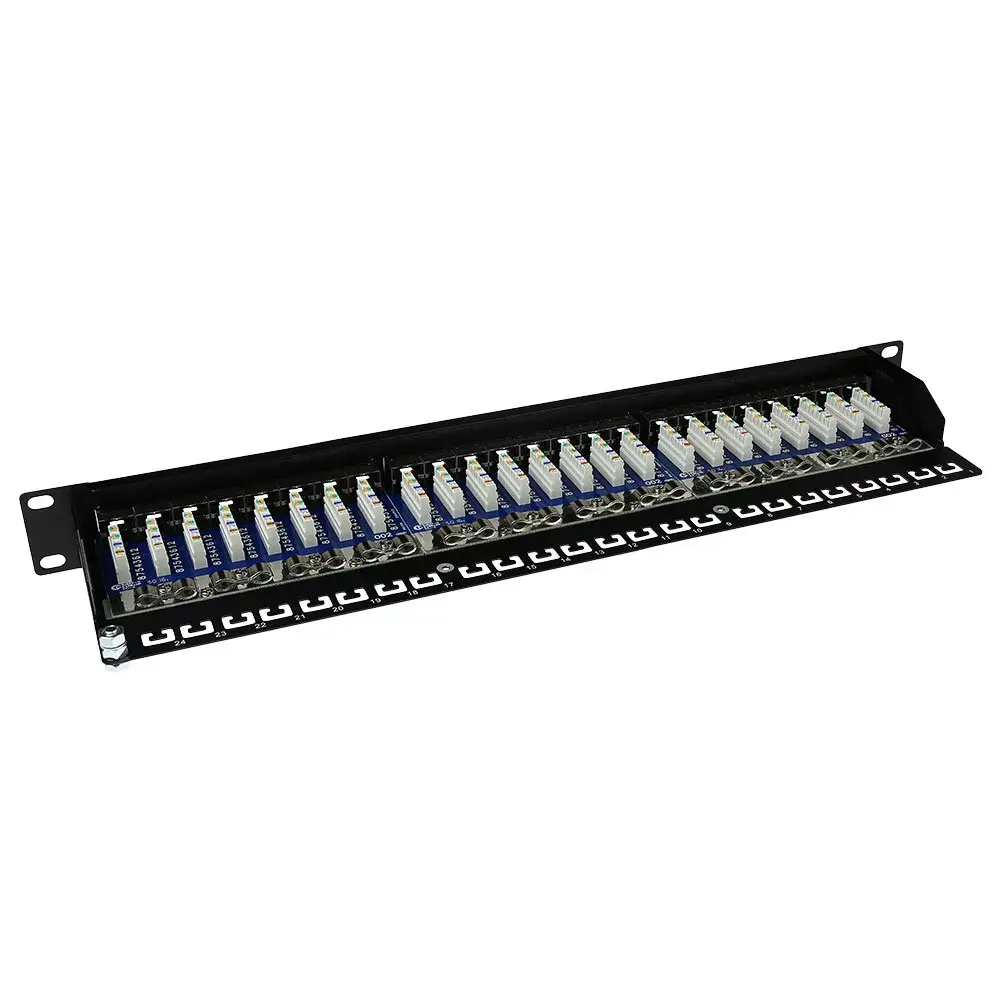 Patchpanel CAT5E shielded 24 ports ACT PP1002 Photo 3