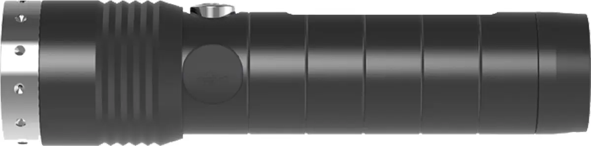 Rokas lukturis Ledlenser MT14 Melns Sudrabs