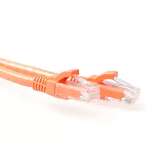 Patch Cable ACT Orange 1 meter U/UTP CAT6A with RJ45 Connectors