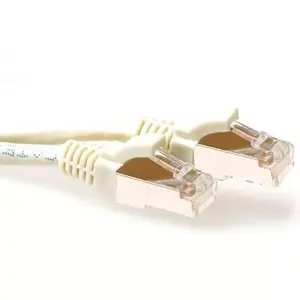 SFTP CAT6A Patch Cable ACT Ivory 1.5m